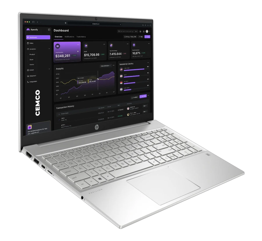 Laptop HP 15-fc0012la, 15.6" FHD IPS, AMD Ryzen 7 7730U 2.0/4.5GHz, 16GB DDR4-3200MHz
